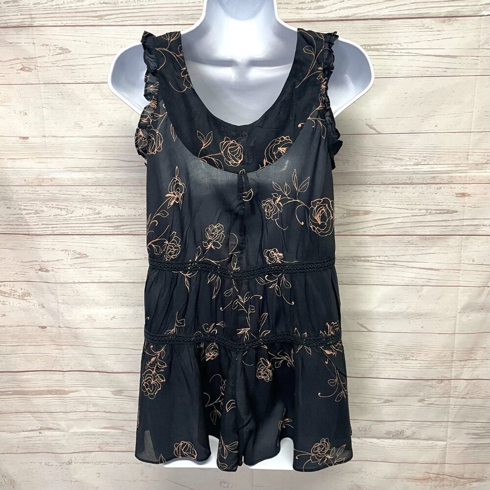 Anthropologie Ruffle Romper - Picture 5 of 12